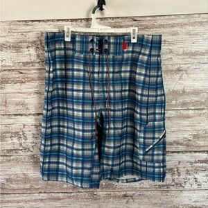 The North Face Blue Men's Swim Trunks